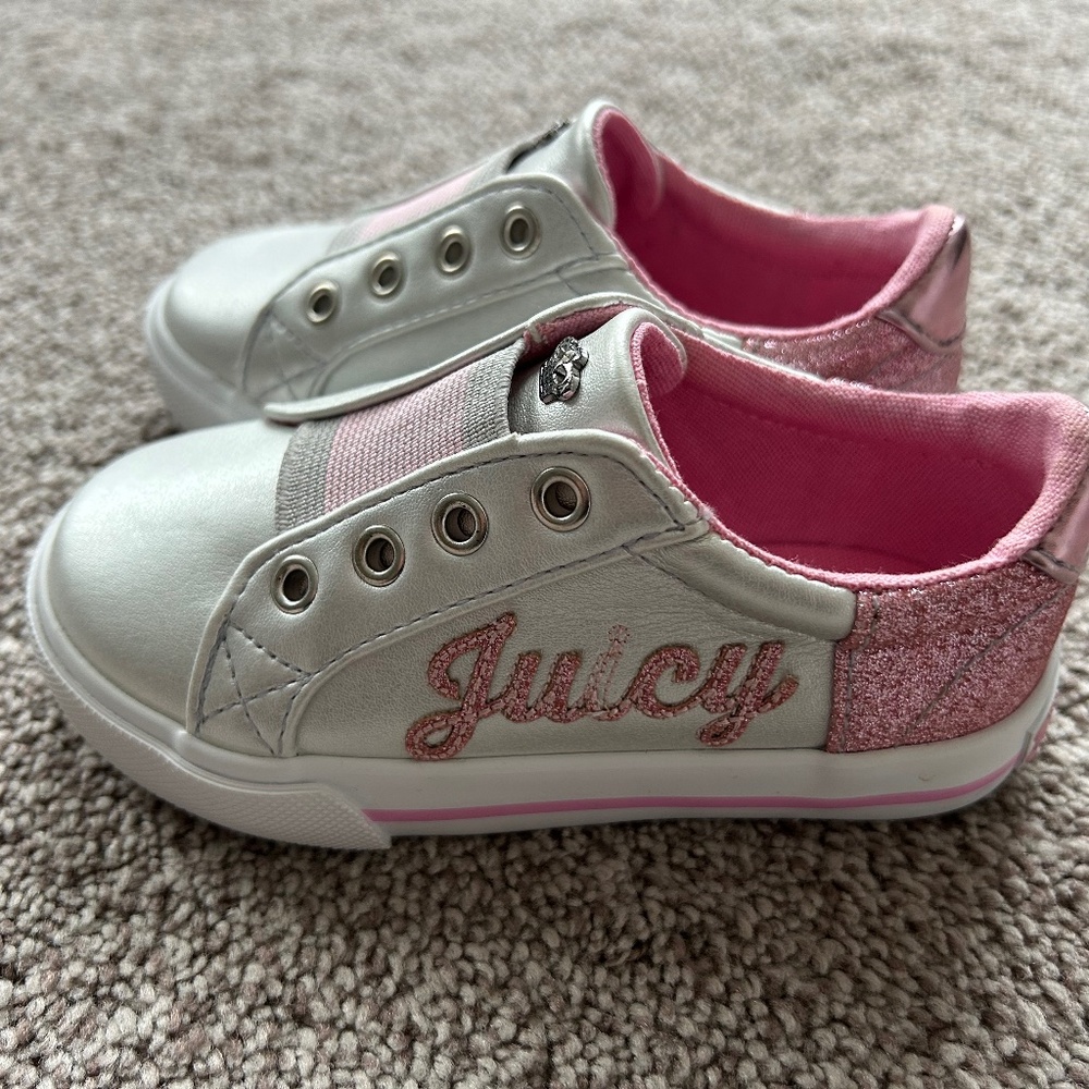 Juicy Couture Slip on Sneakers Toddler Size 6